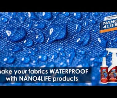 Make your fabrics waterproof | Nanotechnology coating products by NANO4LIFE